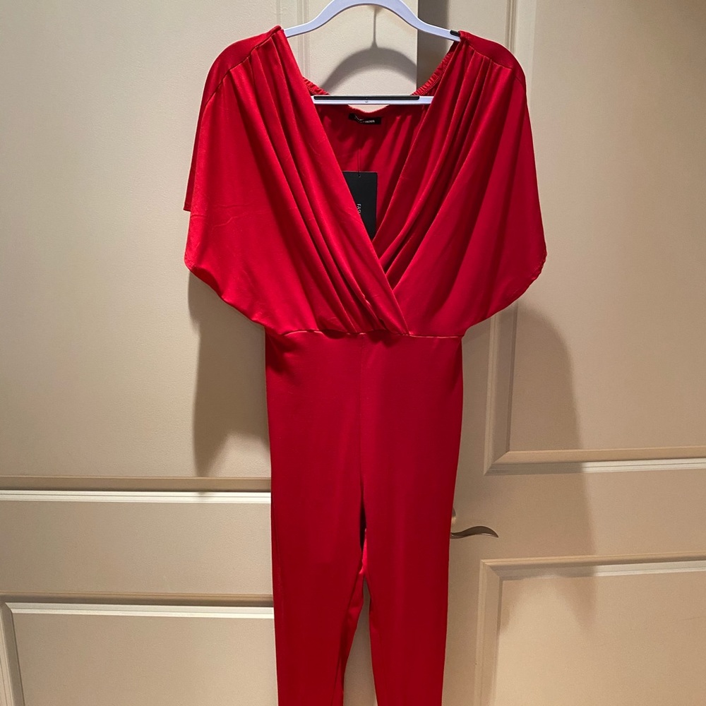 Red Jumpsuit - Picture 2 of 4